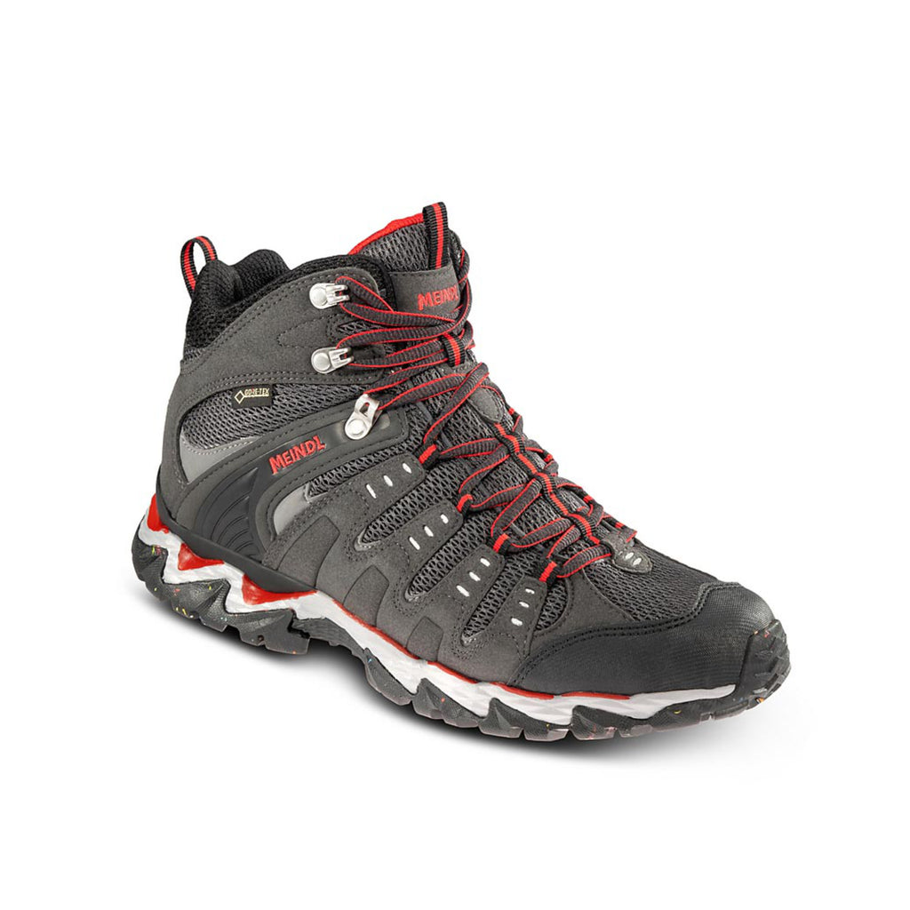 Meindl Respond Mid II GTX Walking Boot Graphite/Red Mens