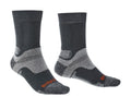 Bridgedale Hike Midweight Merino Performance Boot Socks Gunmetal Mens