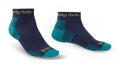 Bridgedale Hike Lightweight Merino Performance Ankle Socks Petrol/Navy Mens