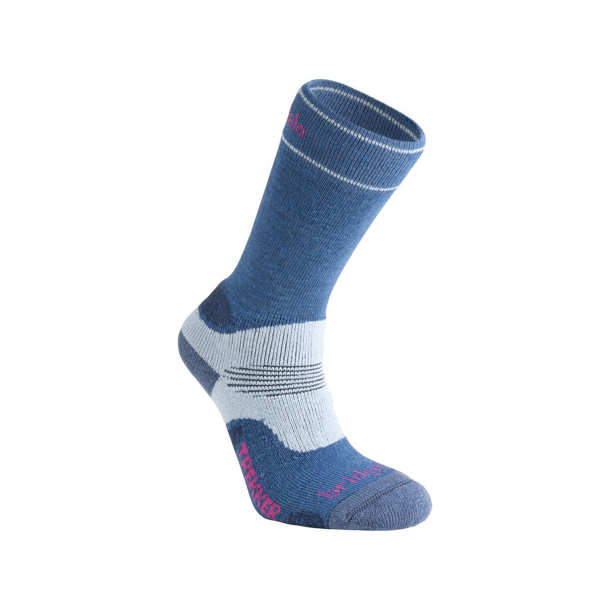 Bridgedale Hike Midweight Merino Performance Boot Socks Blue Sky Womens