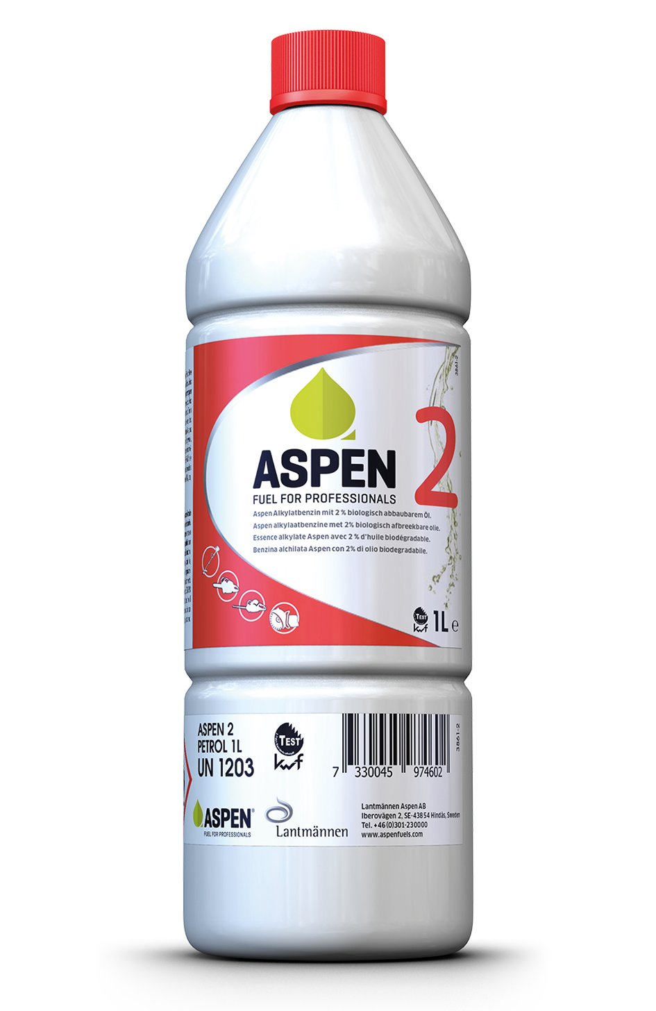 Aspen 2 2-Stroke Alkylate Petrol – 1L