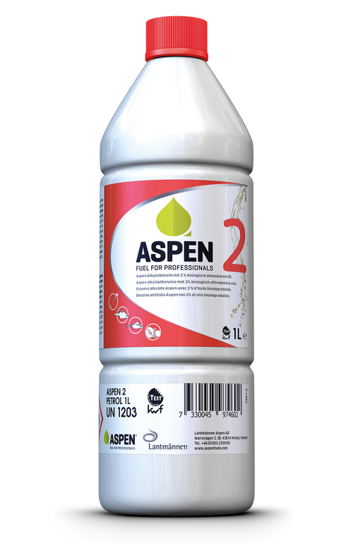 Aspen 2 2-Stroke Alkylate Petrol – 1L