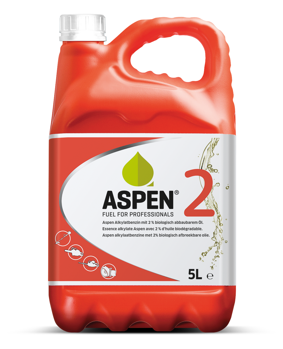 Aspen 2 2-Stroke Alkylate Petrol – 5L