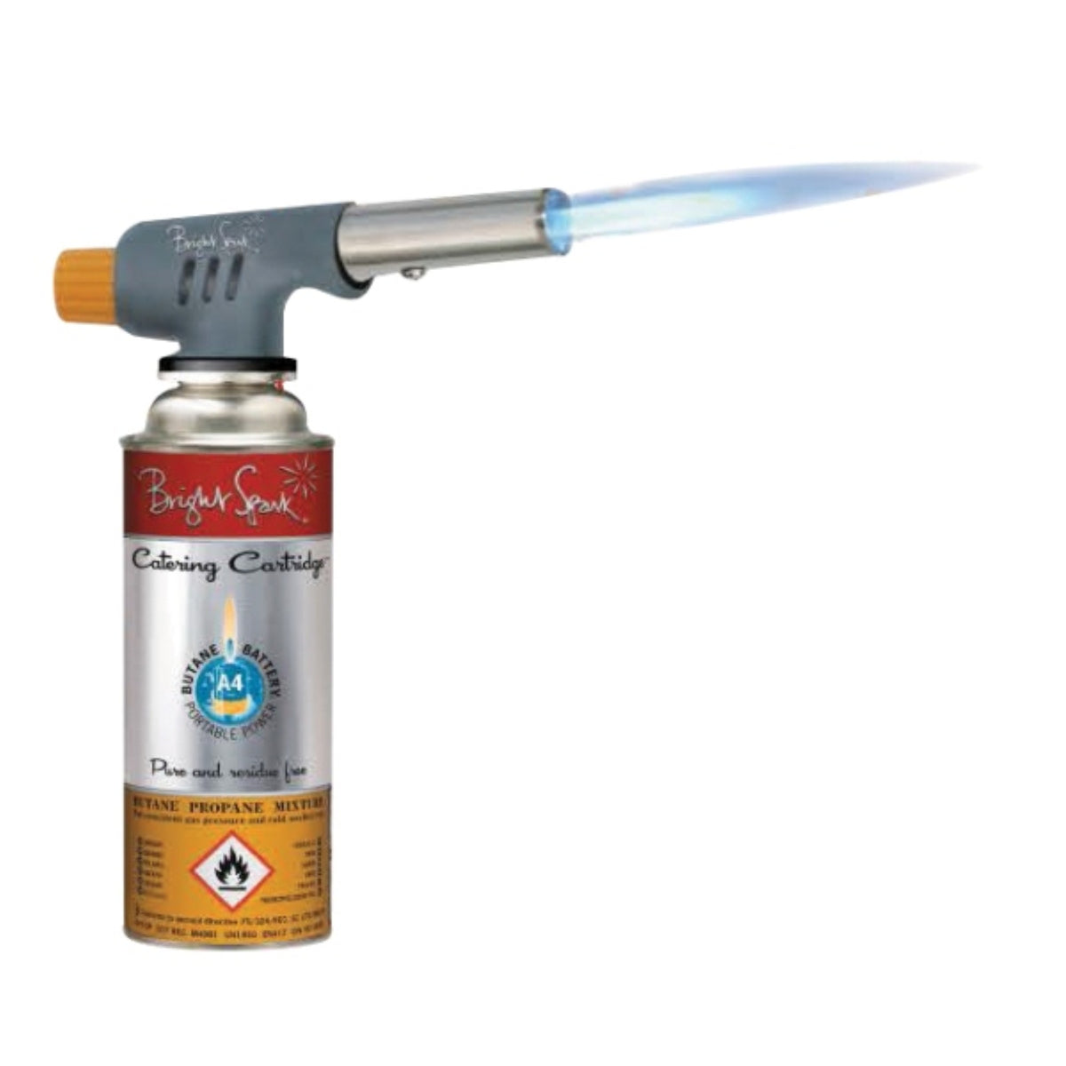 Bright Spark Catering Blowtorch with Gas Cartridge