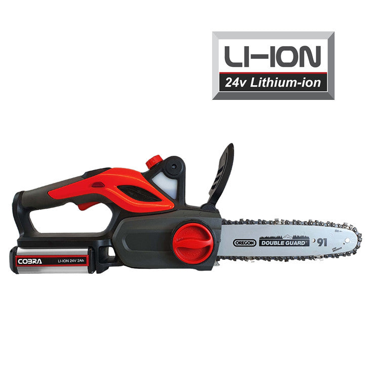 Cobra CS1024V 24V Cordless Chainsaw – Battery & Charger