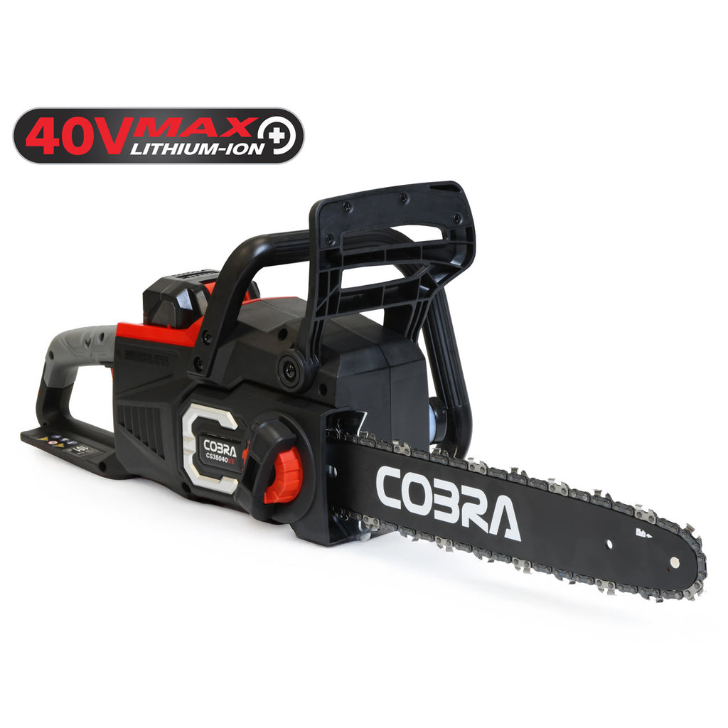 Cobra CS35040VX 40V Cordless Chainsaw – Battery & Charger