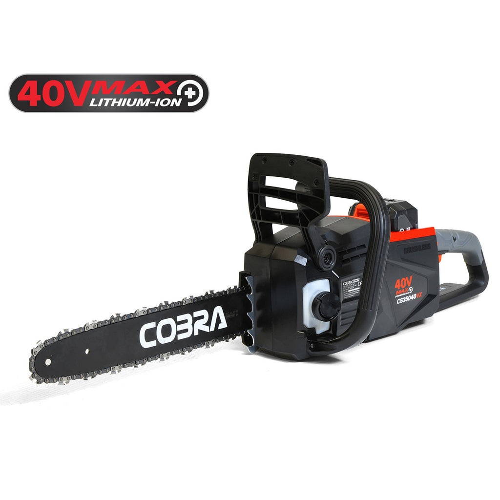 Cobra CS35040VX 40V Cordless Chainsaw – Battery & Charger