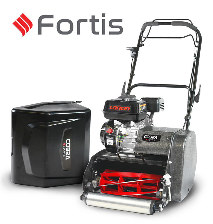 Cobra FORTIS14L 35cm Self Propelled Petrol Cylinder Lawnmower