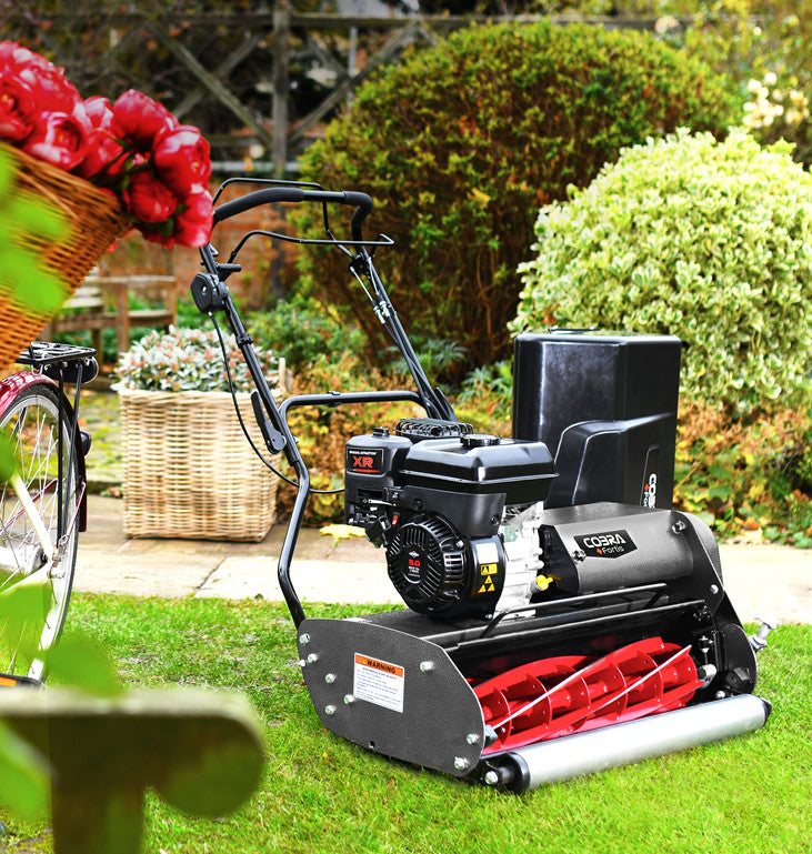 Cobra FORTIS20B 51cm Self Propelled Petrol Cylinder Lawnmower
