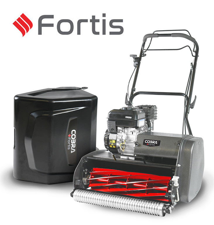 Cobra FORTIS20FTB 51cm Self Propelled Petrol Fine Turf Cylinder Lawnmower