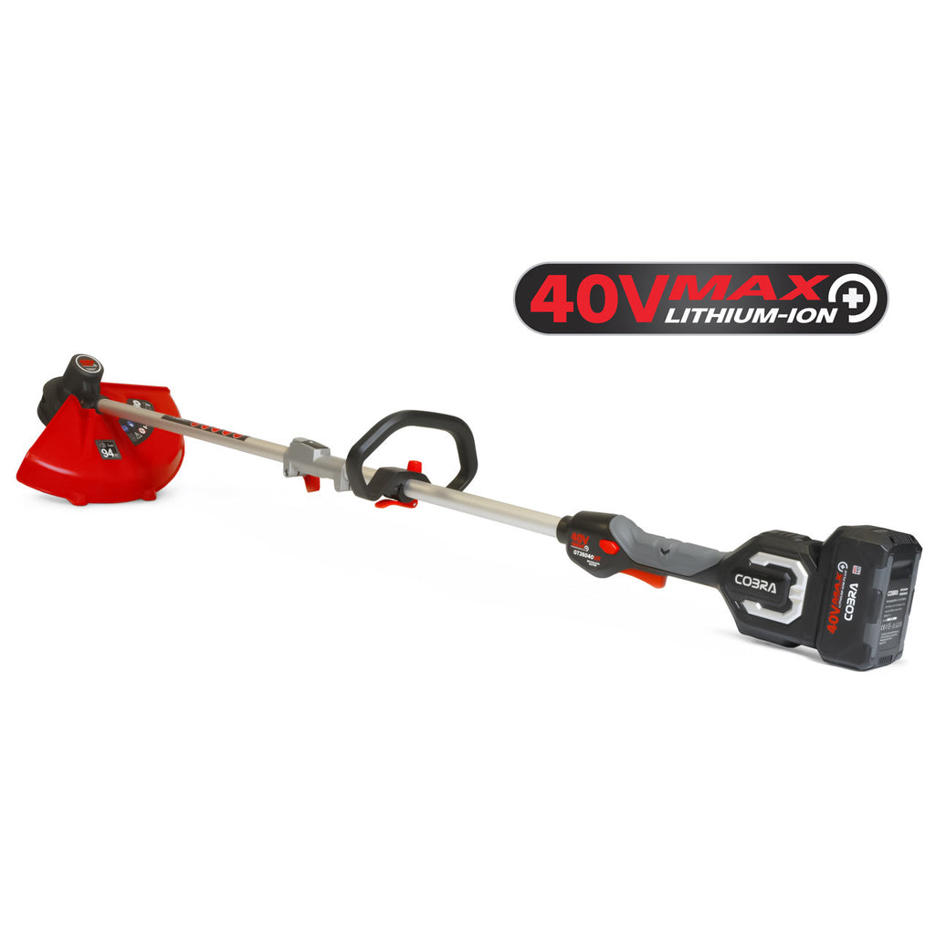 Cobra GT35040VX 40V Cordless Grass Trimmer – Battery & Charger
