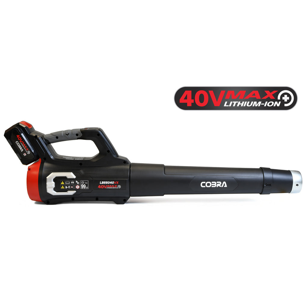 Cobra LB55040VX 40V Cordless Leaf Blower – Battery & Charger