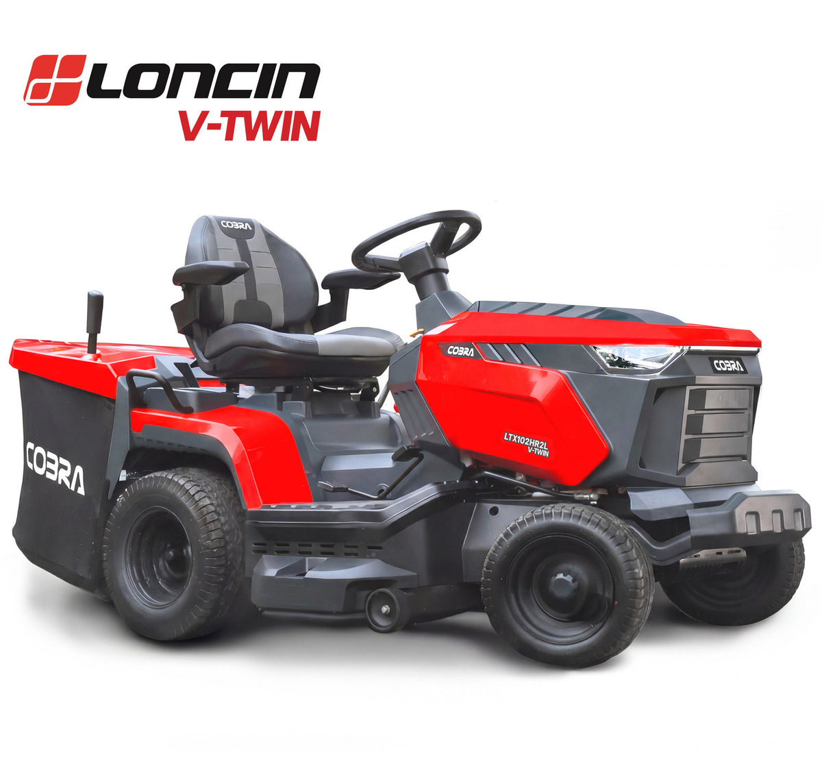 Cobra LTX102HR2L 102cm Ride-On Lawn Tractor