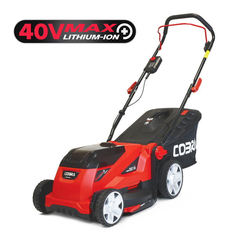 Cobra MX3440VX 34cm Cordless Lawnmower