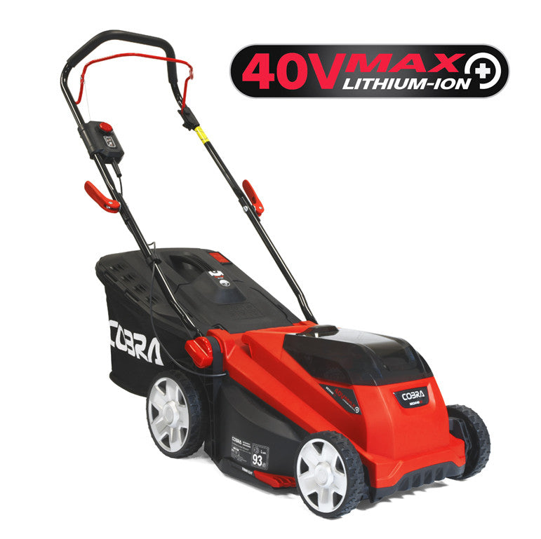 Cobra MX3440VX 34cm Cordless Lawnmower