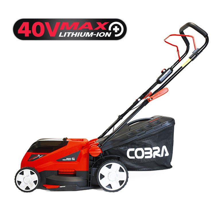 Cobra MX3440VX 34cm Cordless Lawnmower