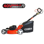 Cobra MX460S40VX 46cm Self Propelled Cordless Lawnmower