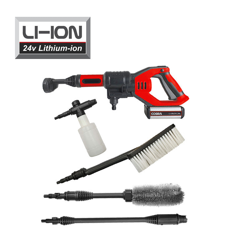 Cobra PW18024V 24V Cordless Pressure Washer – Battery & Charger