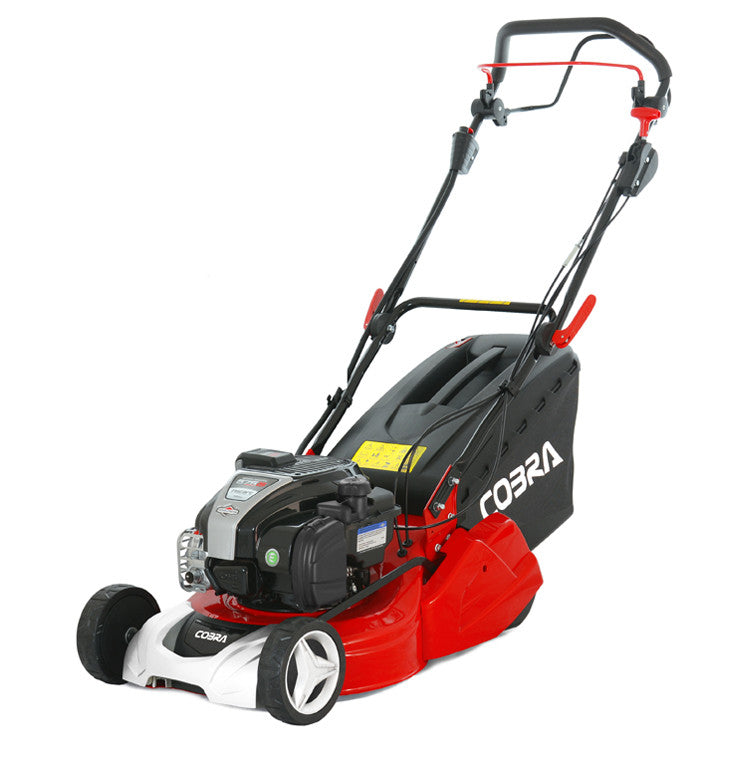 Cobra RM433SPBI 43cm Self Propelled Rear Roller Petrol Lawnmower