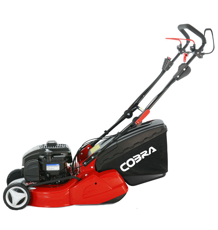 Cobra RM433SPBI 43cm Self Propelled Rear Roller Petrol Lawnmower