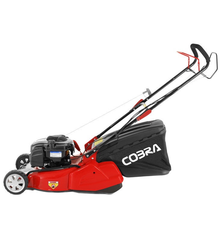 Cobra RM46SPBR 46cm Self Propelled Rear Roller Petrol Lawnmower