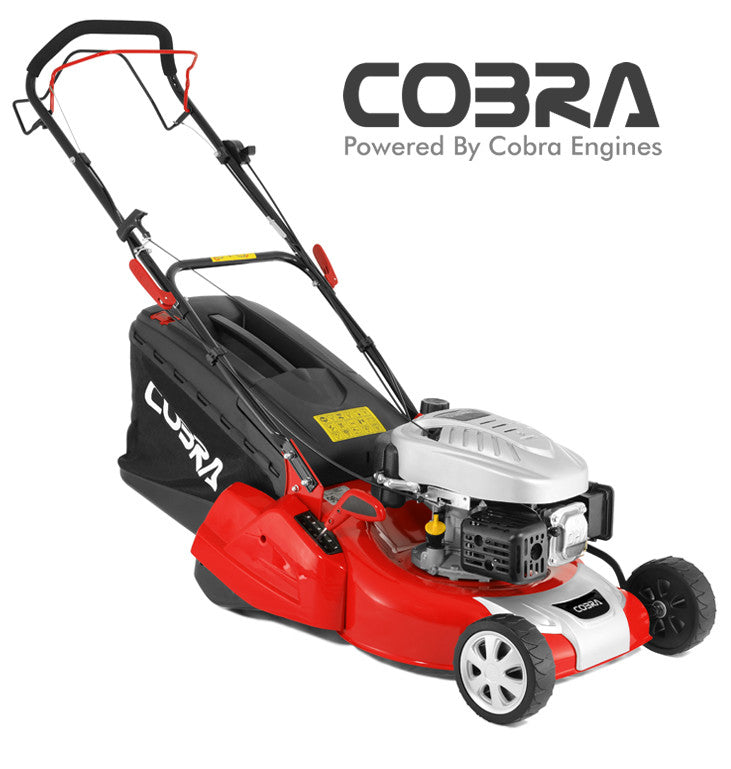 Cobra RM46SPC 46cm Self Propelled Rear Roller Petrol Lawnmower
