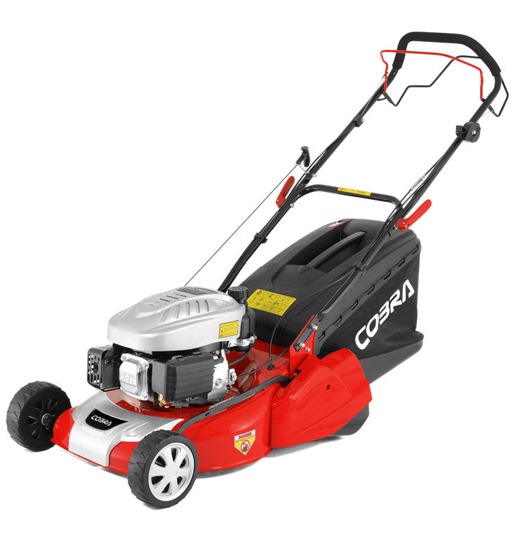 Cobra RM46SPC 46cm Self Propelled Rear Roller Petrol Lawnmower