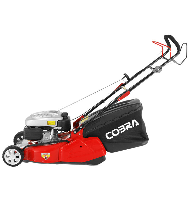 Cobra RM46SPC 46cm Self Propelled Rear Roller Petrol Lawnmower