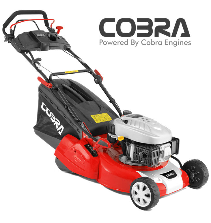 Cobra RM46SPCE 46cm Self Propelled Rear Roller Petrol Lawnmower
