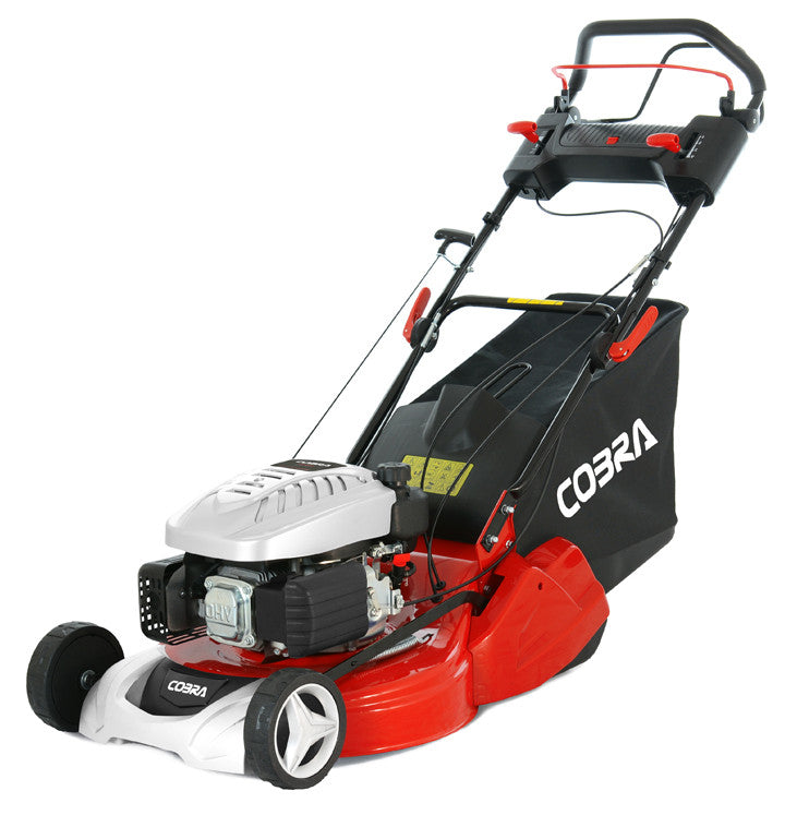 Cobra RM514SPC 51cm Self Propelled Rear Roller Petrol Lawnmower