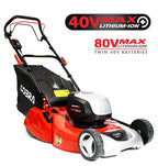 Cobra RM51SP80VX 51cm Self Propelled Rear Roller Cordless Lawnmower