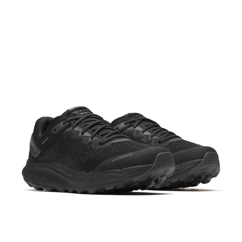 Merrell Antora 4 WP Trail Running Shoe Black/Graphite Ladies