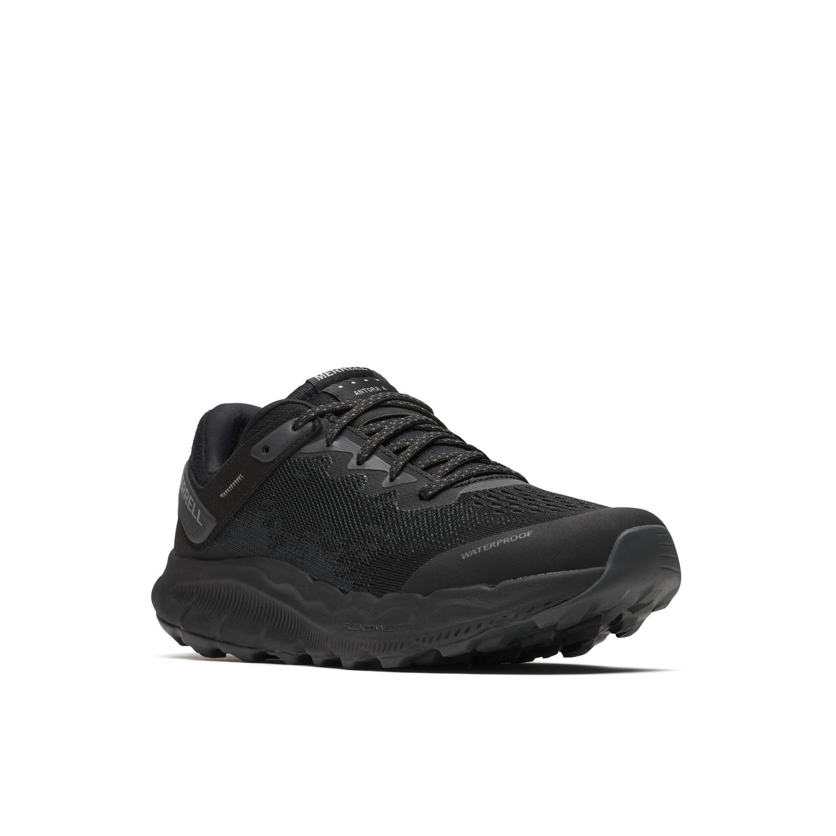 Merrell Antora 4 WP Trail Running Shoe Black/Graphite Ladies