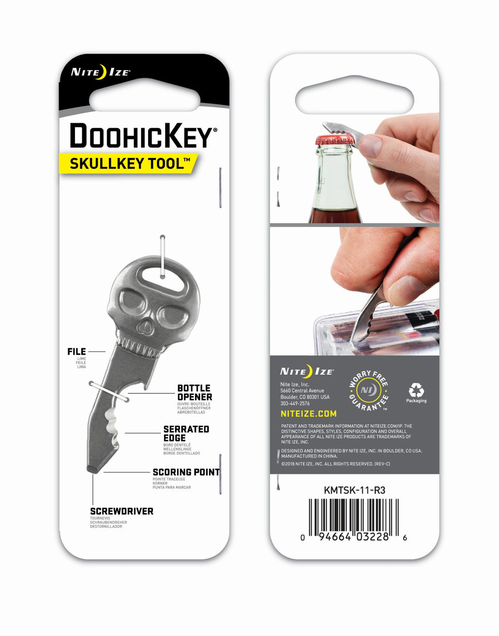 Nite Ize DoohicKey SkullKey Tool