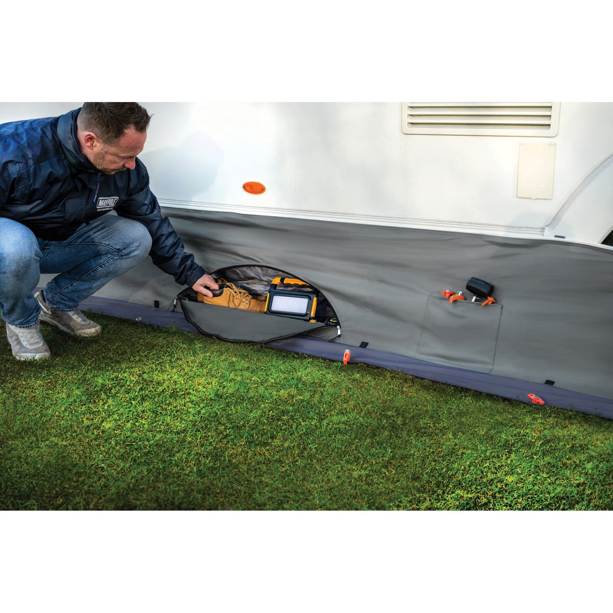 Maypole Caravan Draught Skirt Organiser - image 3