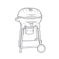 Maypole Kettle BBQ Cover