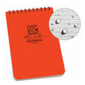 Rite in the Rain Top-Spiral Weatherproof Notebook 4 x 6 Inch Orange