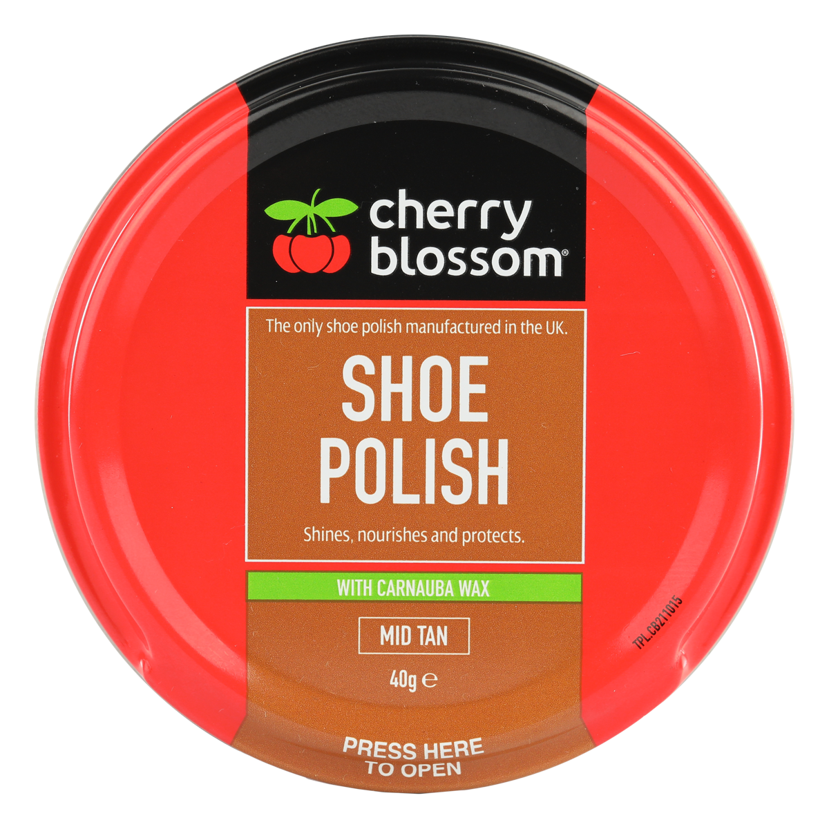 Cherry Blossom Shoe Polish Mid Tan product image