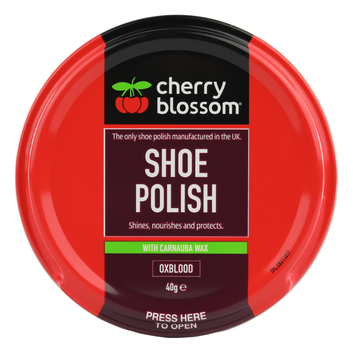Cherry Blossom Shoe Polish Oxblood product image